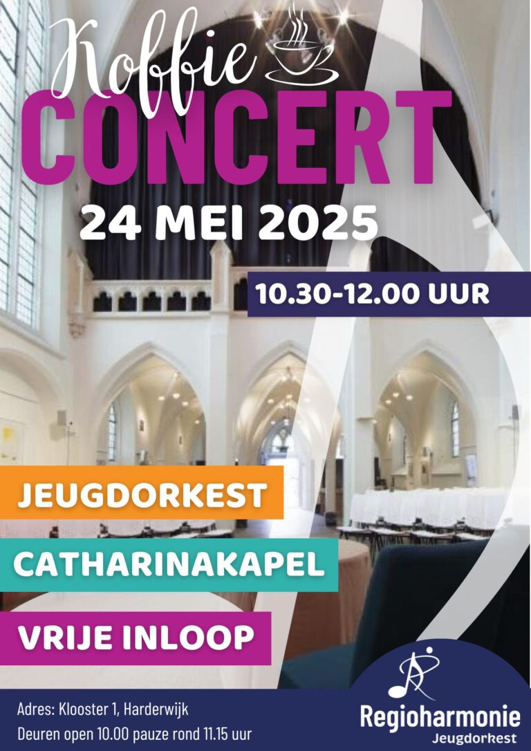 Koffieconcert in de Catharinakapel Zaterdag
