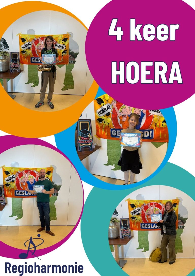 Vier top-prestaties: Geslaagd voor het HaFaBra A-examen!